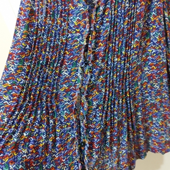 Maeve Anthropologie Lila Pintuck Confetti Tank - Picture 4 of 11